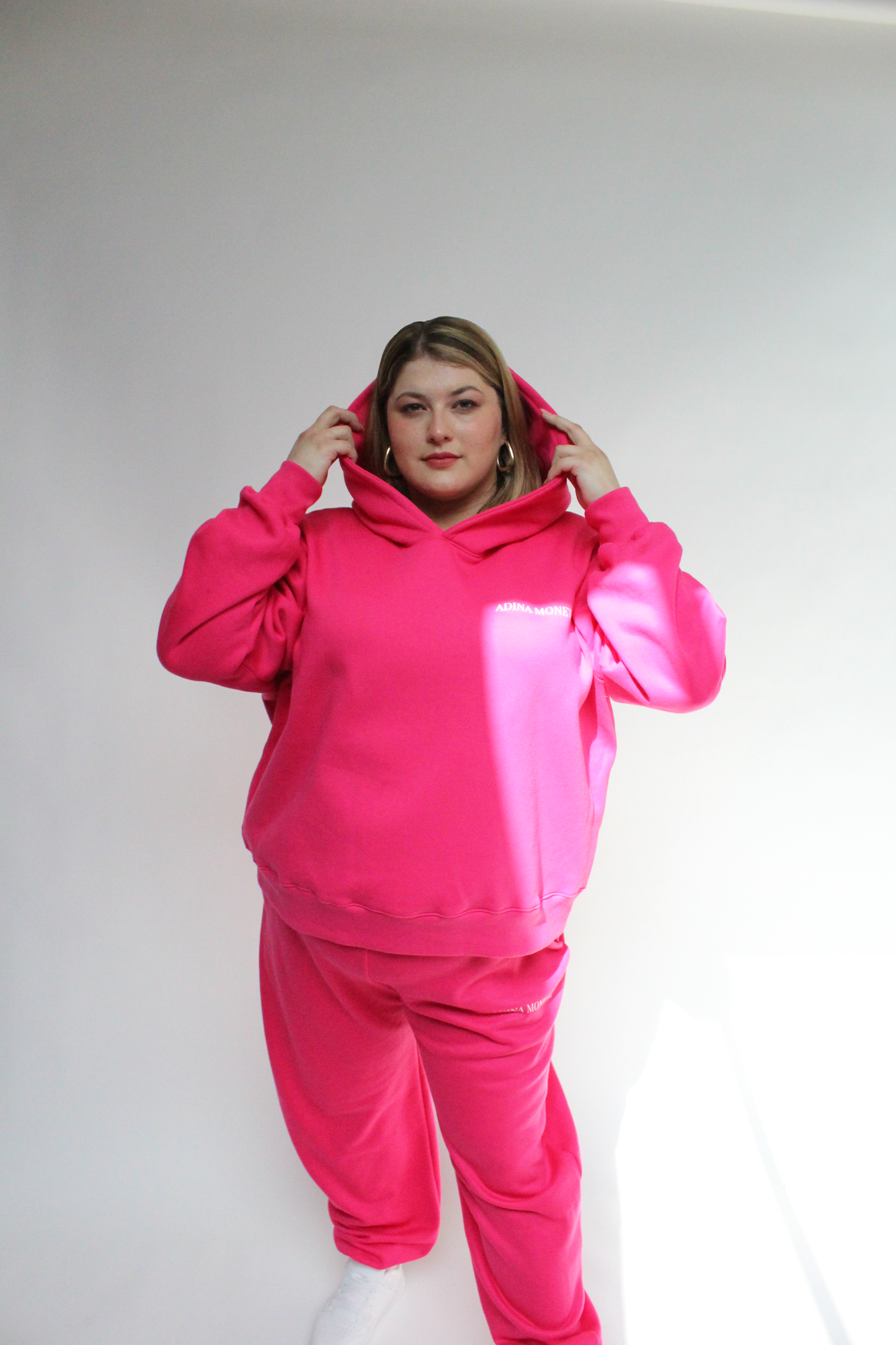 *PRE-ORDER* Blaire Oversized Hoody - Fuchsia