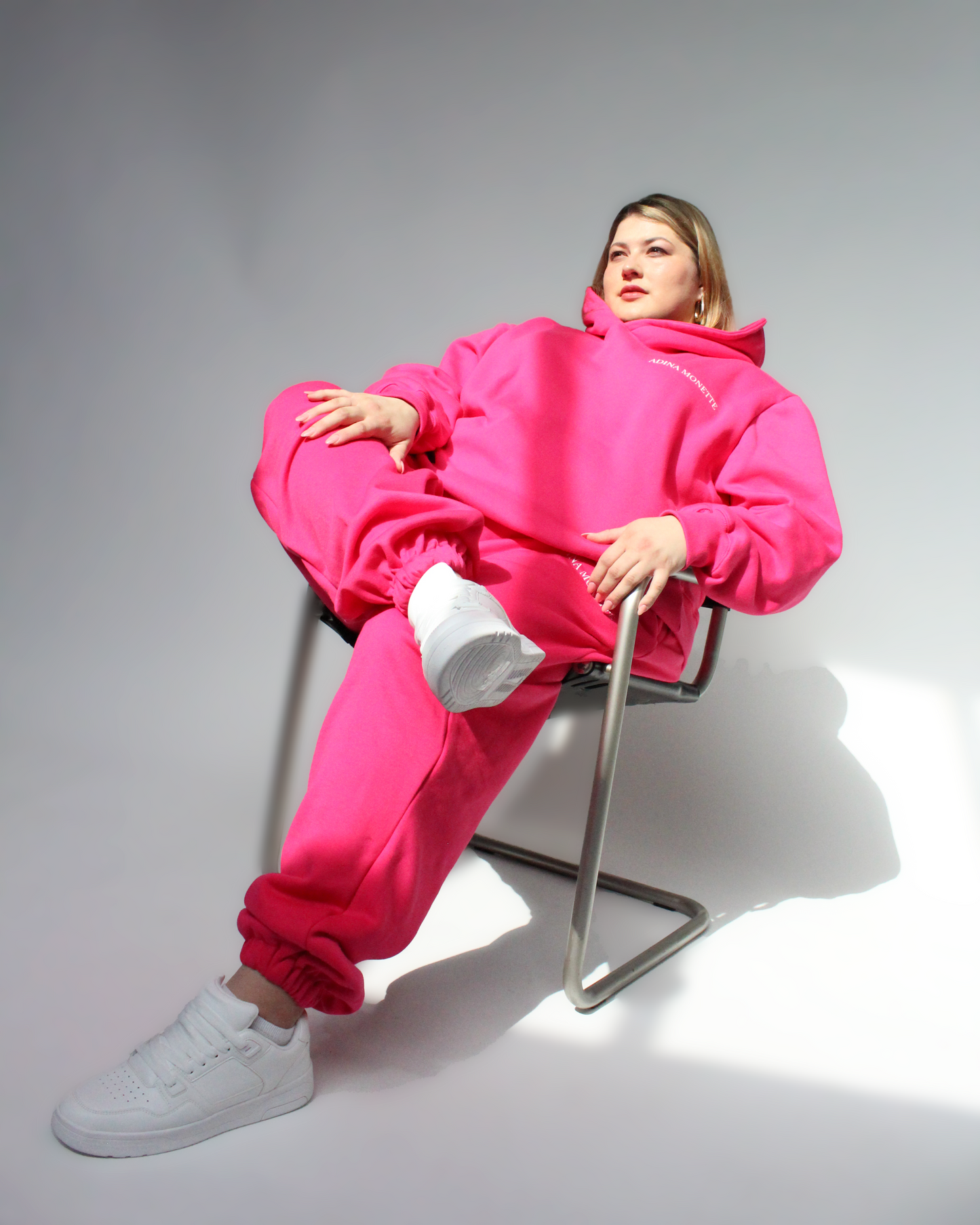 *PRE-ORDER* Blaire Oversized Hoody - Fuchsia